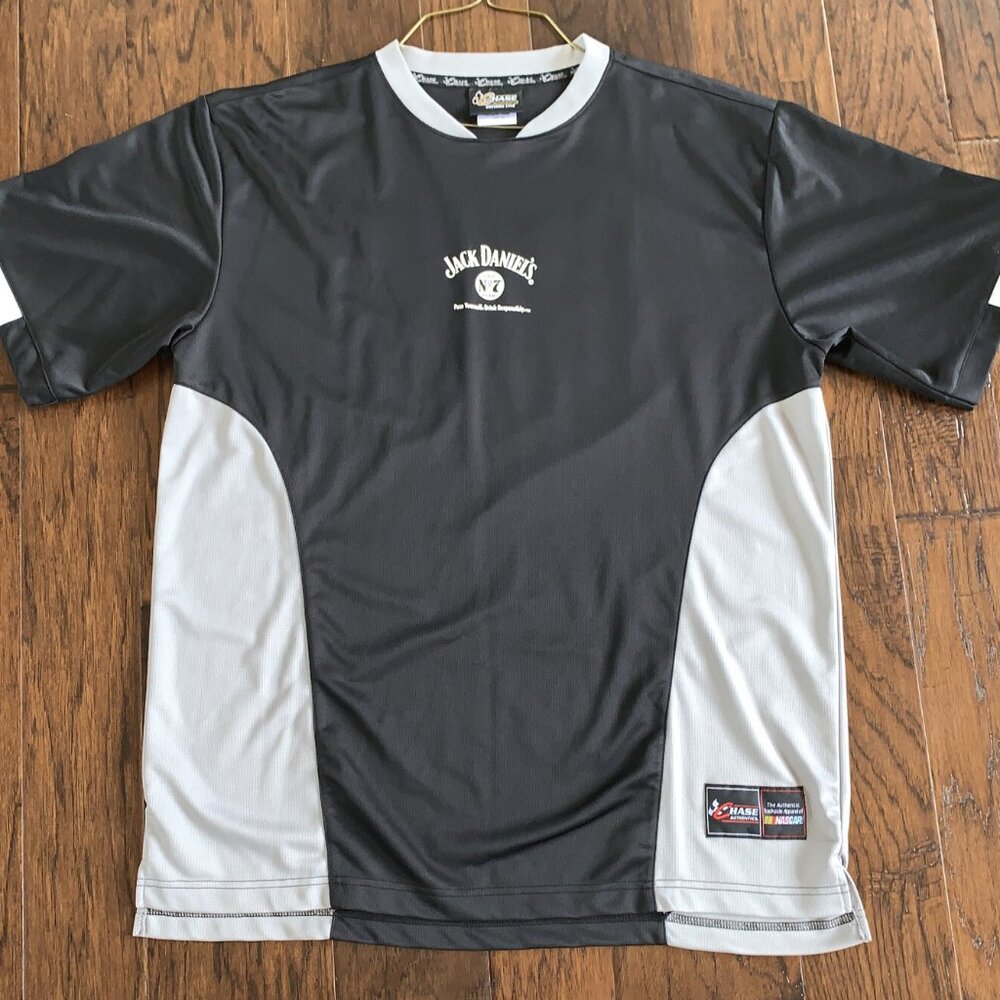 Jack Daniel’s Nascar racing jersey- Sz L- Rare!